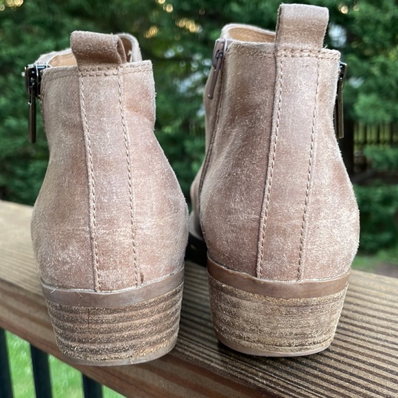 Carlos Santana Brie Ankle Booties Doe Tan 8.5 - Picture 10 of 13